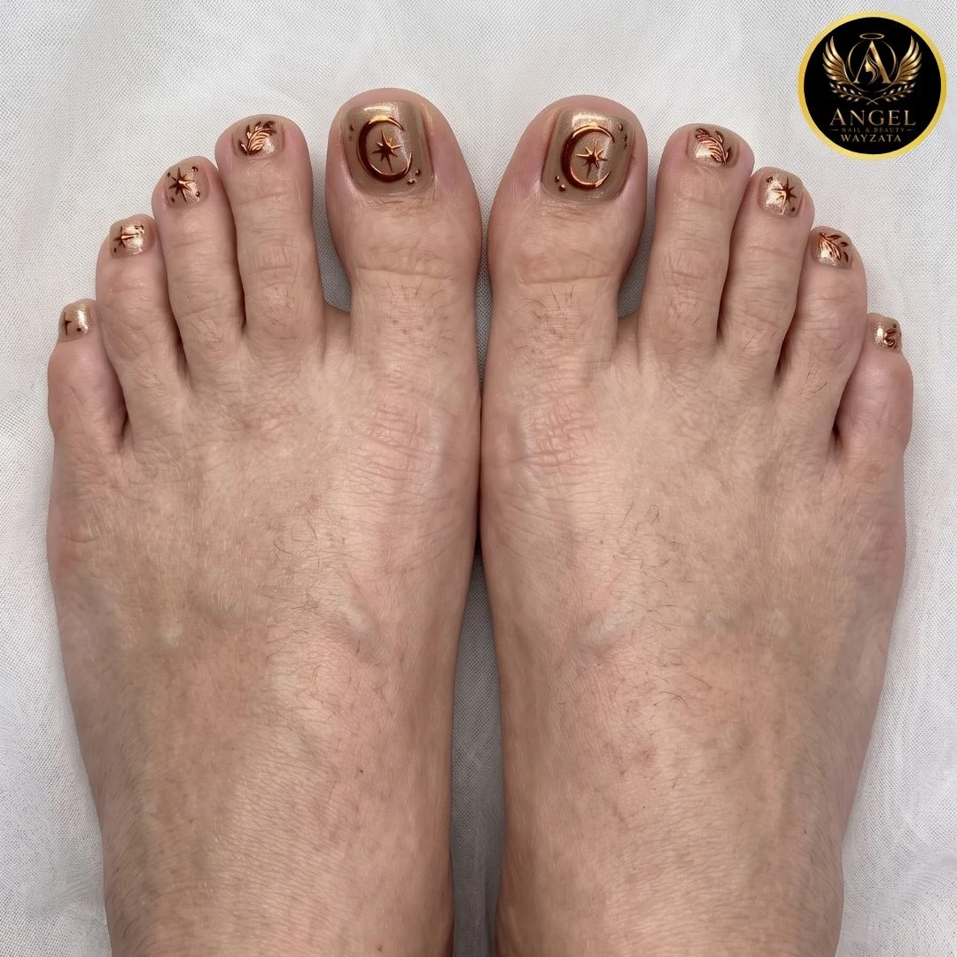 Natural nails art